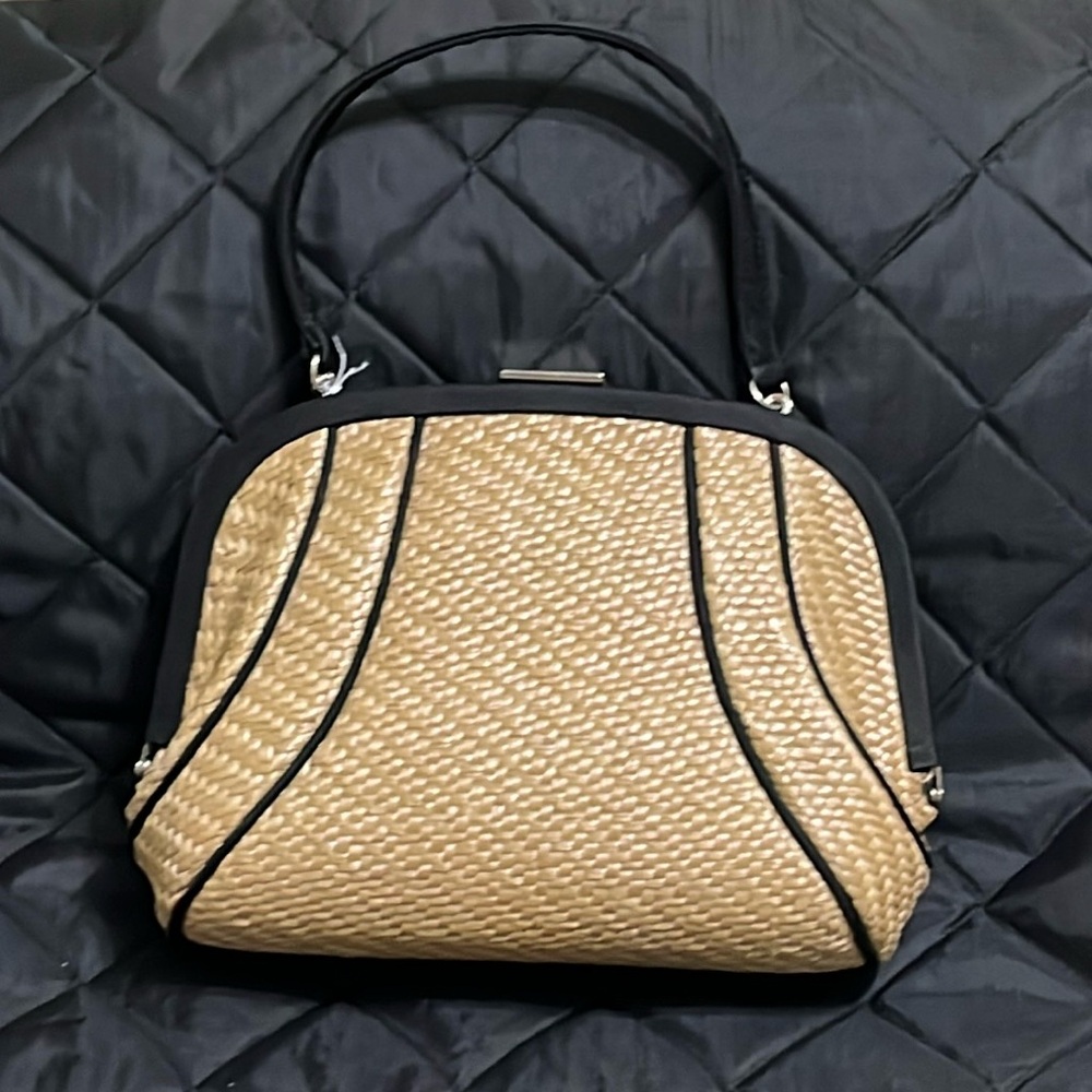 Pre-owned Ann Taylor Loft straw handbag